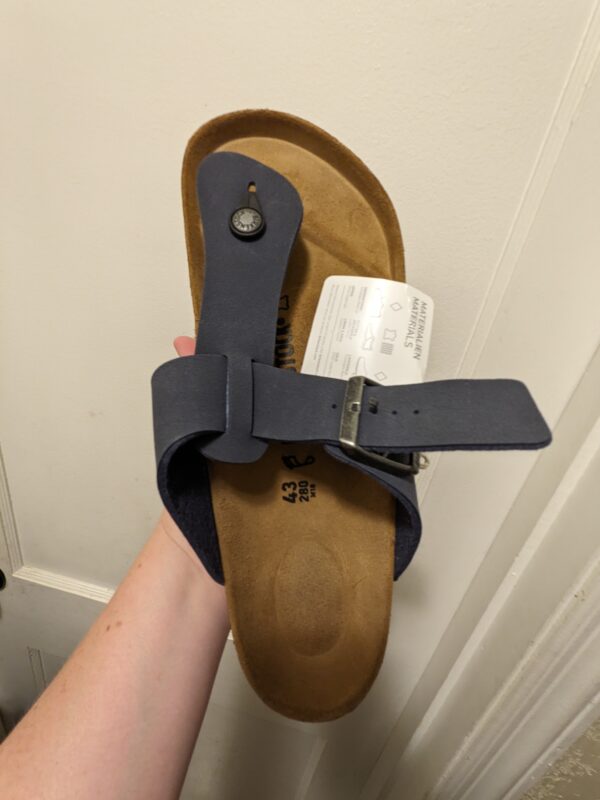 Birkenstock Leather Sandal ,New in Box